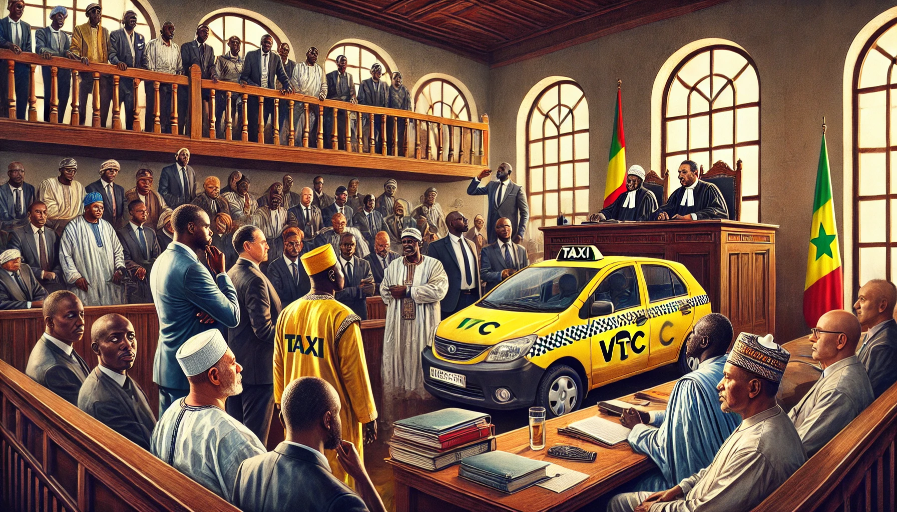 Sénégal : un procès clé opposant taxis urbains et VTC